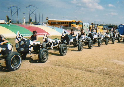 Bucking Cow Train